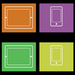 Illustration of tablet and phone