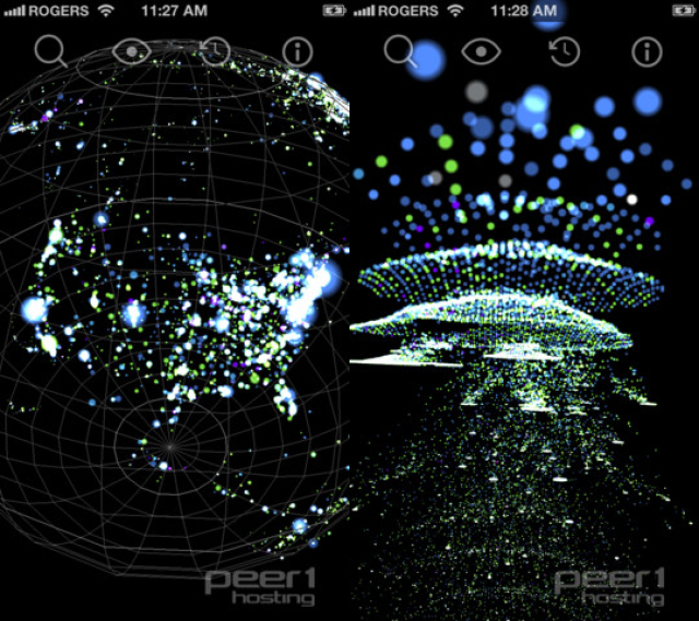 Map of the internet