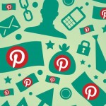 Illustration with Pinterest "P"'s