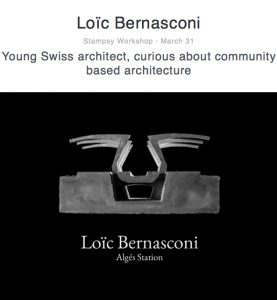Loic Bernasconi, Swiss architect, portfolio shots