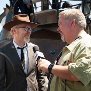 MAKE Editorial Director Ken Denmead interviews Adam Savage