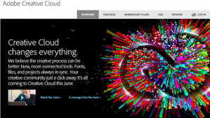 Adobe Creative Cloud advertisement