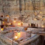 Cave hotel in Turkey