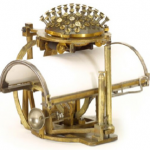 Hansen Writing Ball typewriter