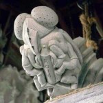 Gargoyle fly with a spray can of RAID