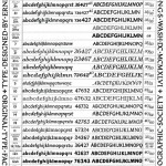 National Geographic map fonts