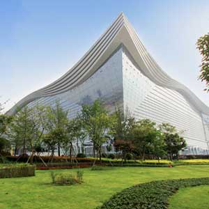 New Century Global Centre, the largest building in the world
