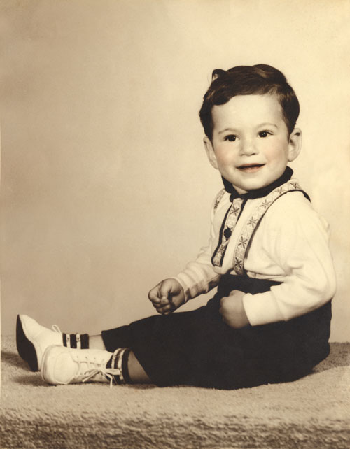 Arthur in 1957 - 1 year old