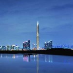 South Korea camouflaged skyscraper