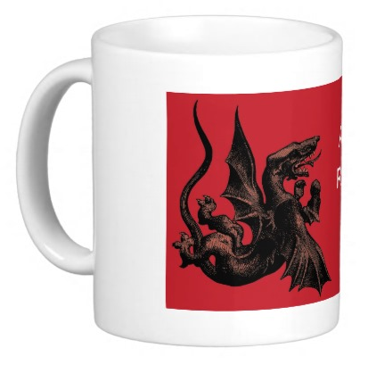 Aqua Regia mug left view