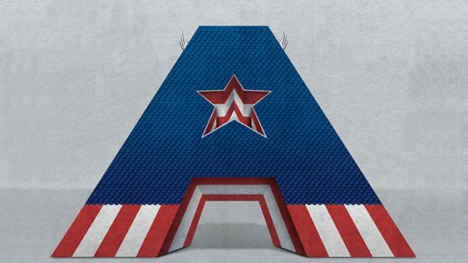 A is for Captain America
