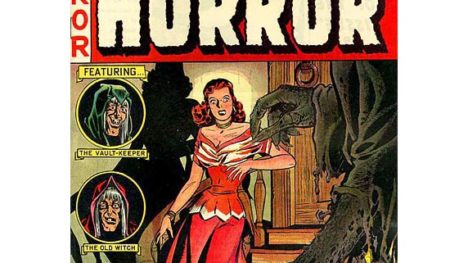 "The Vault of Horror" comic book cover