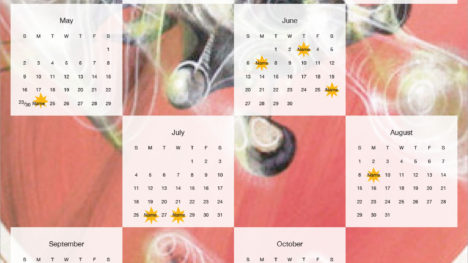 2010 Calendar — “New Worlds Quarterly”