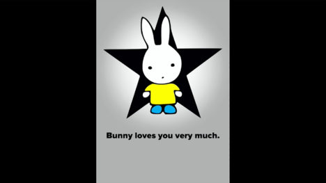 “Bunny Loves You Very Much” anniversary card