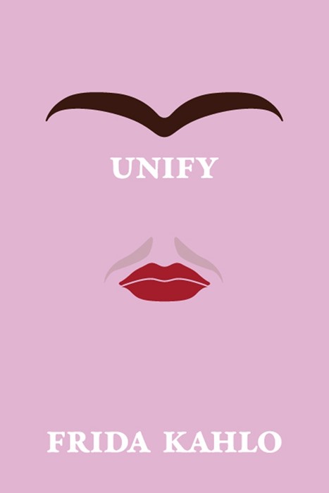 Fake book cover: "Unify" by Frida Kahlo