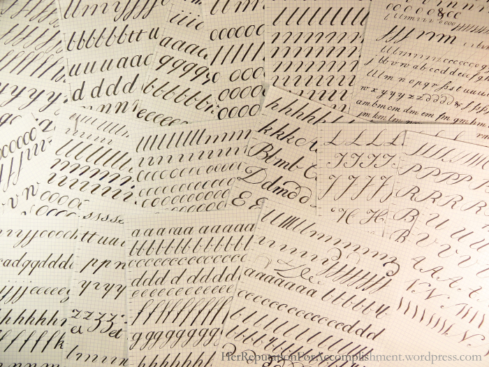 Mny sheets of graph paper with i