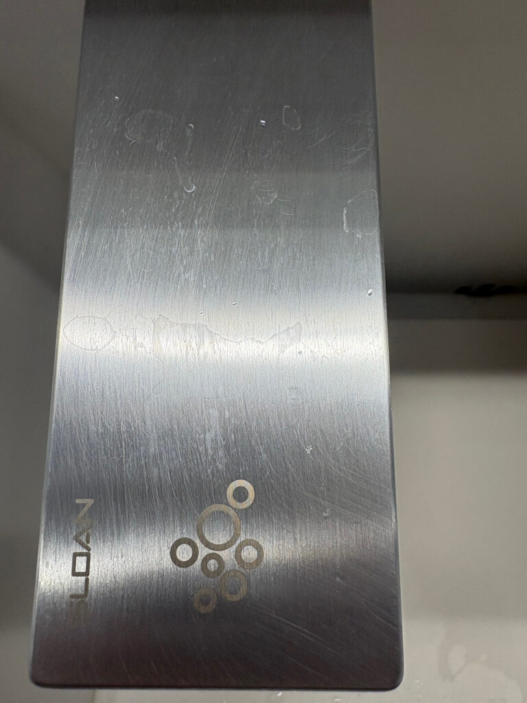 Philadelphia airport faucet - marbles
